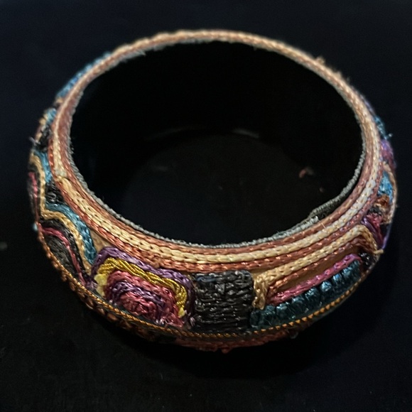 Pink, Blue, Yellow, & Black Bracelet - Picture 15 of 17